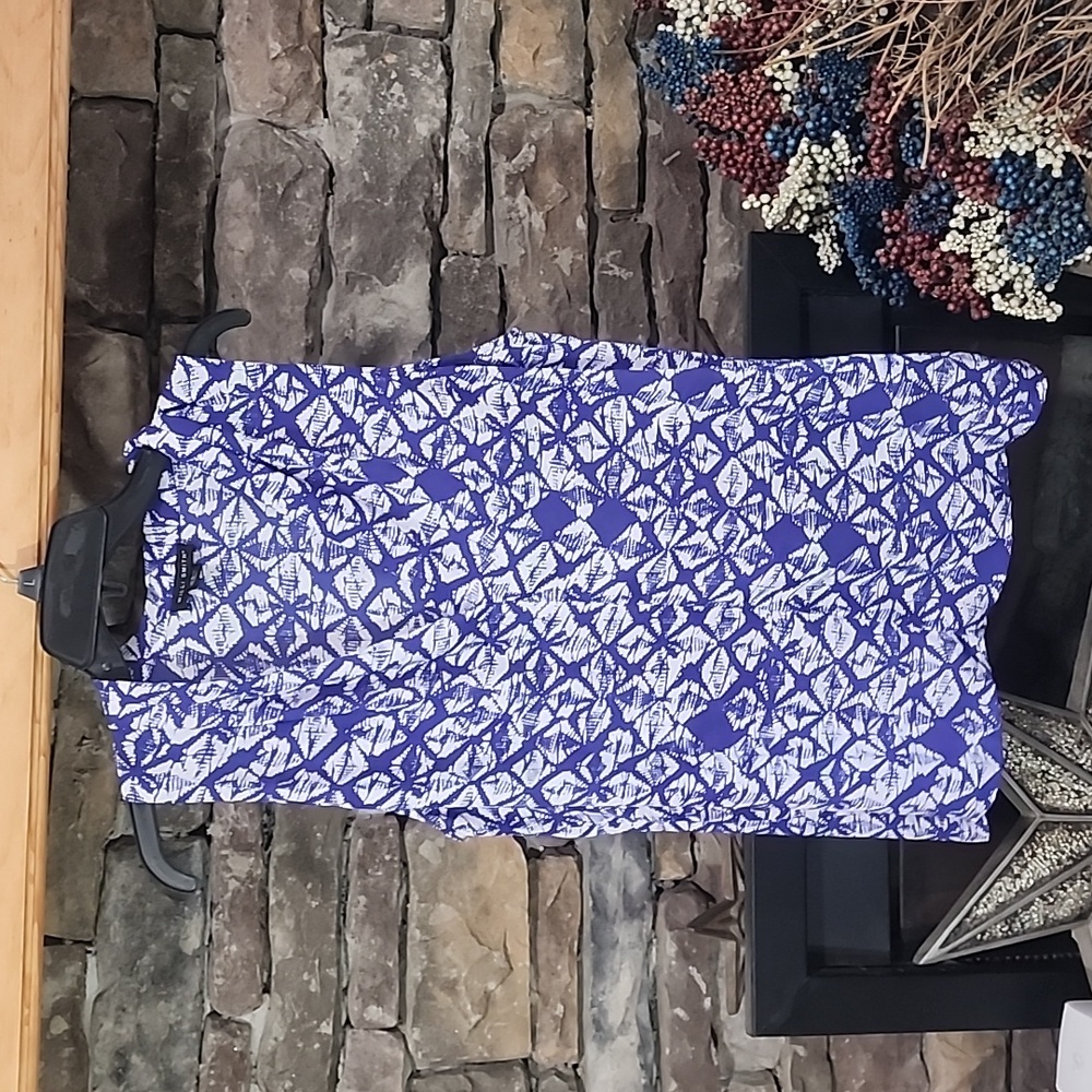 Willi Smith Flowy V-Neck Top sz XL